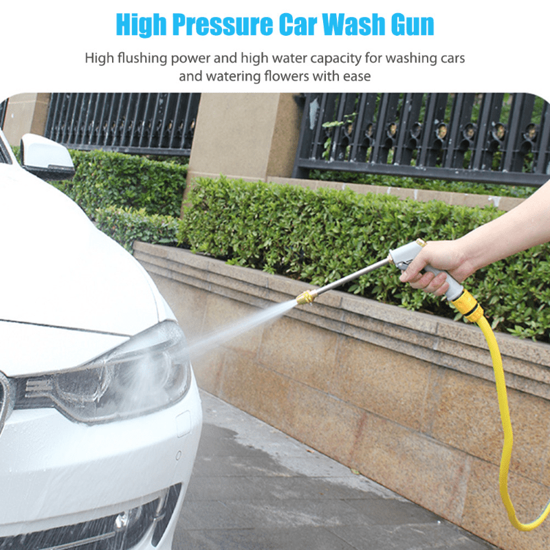 Portable High Pressure Water Gun for Car Wash & Garden Watering