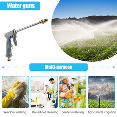 Portable High Pressure Water Gun for Car Wash & Garden Watering