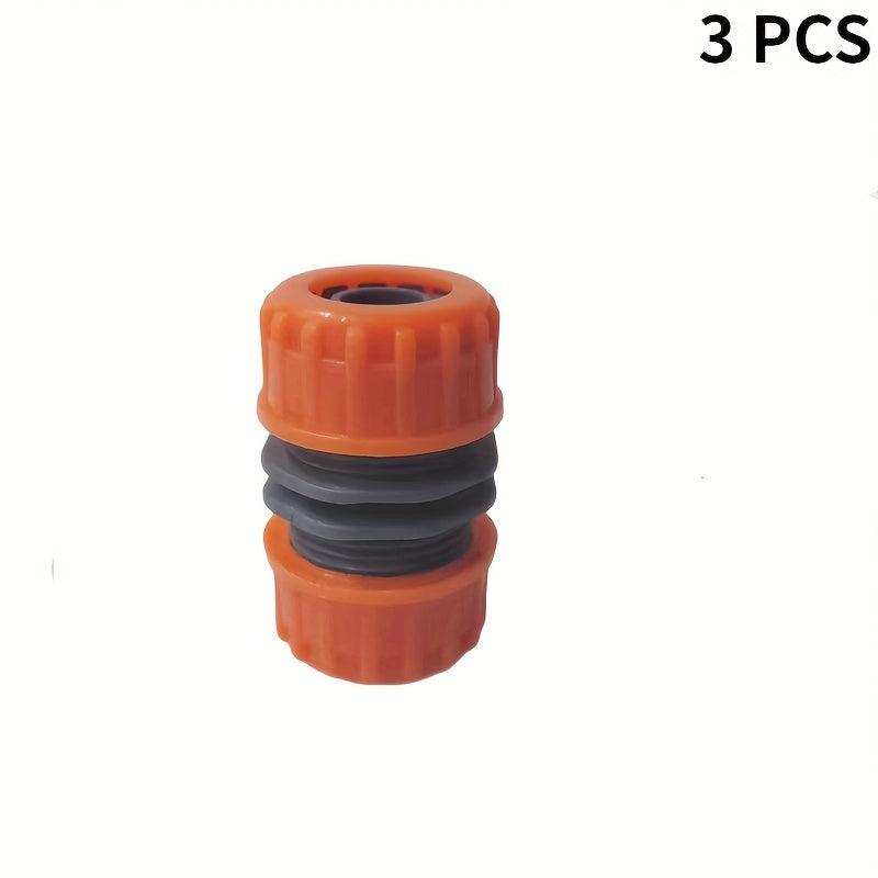 3pcs 1/2 Garden Hose Service Fitting Plastic Quick Coupling
