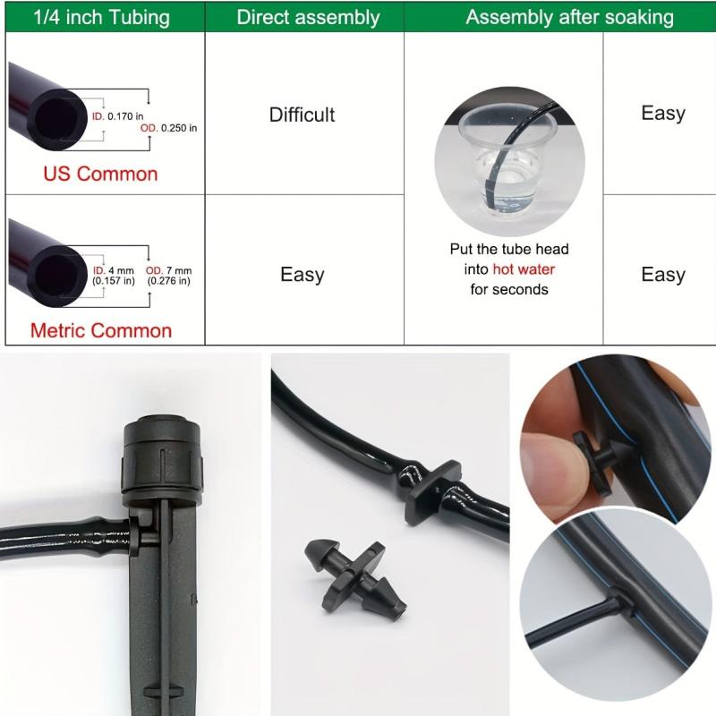 Adjustable Dripper Spray Head for Gardening Watering Fruit Tree Irrigation