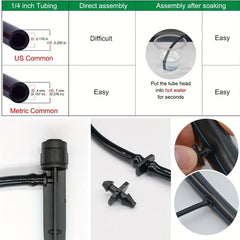Adjustable Dripper Spray Head for Gardening Watering Fruit Tree Irrigation