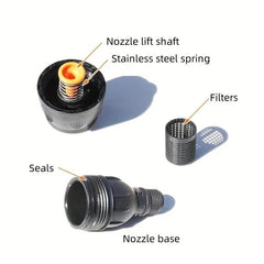 360 Degree Automatic Rotation Sprinkler Garden Watering Lawn Drip Device