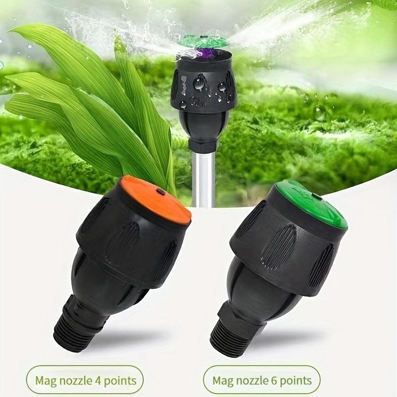 360 Degree Automatic Rotation Sprinkler Garden Watering Lawn Drip Device