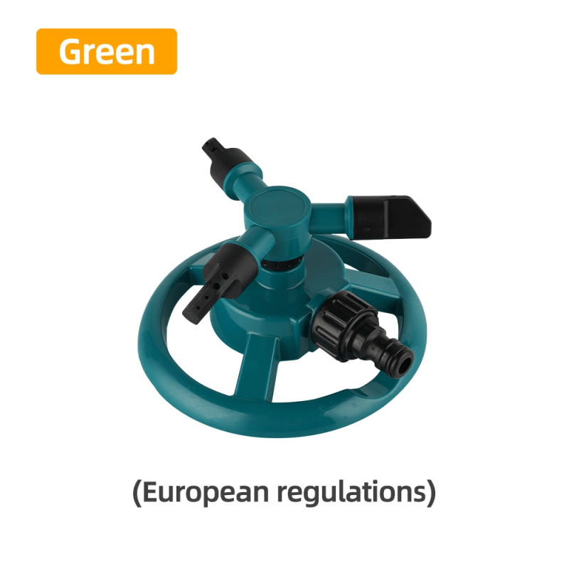 360 Rotating Sprinklers for Garden & Plant Irrigation w/ Nozzle