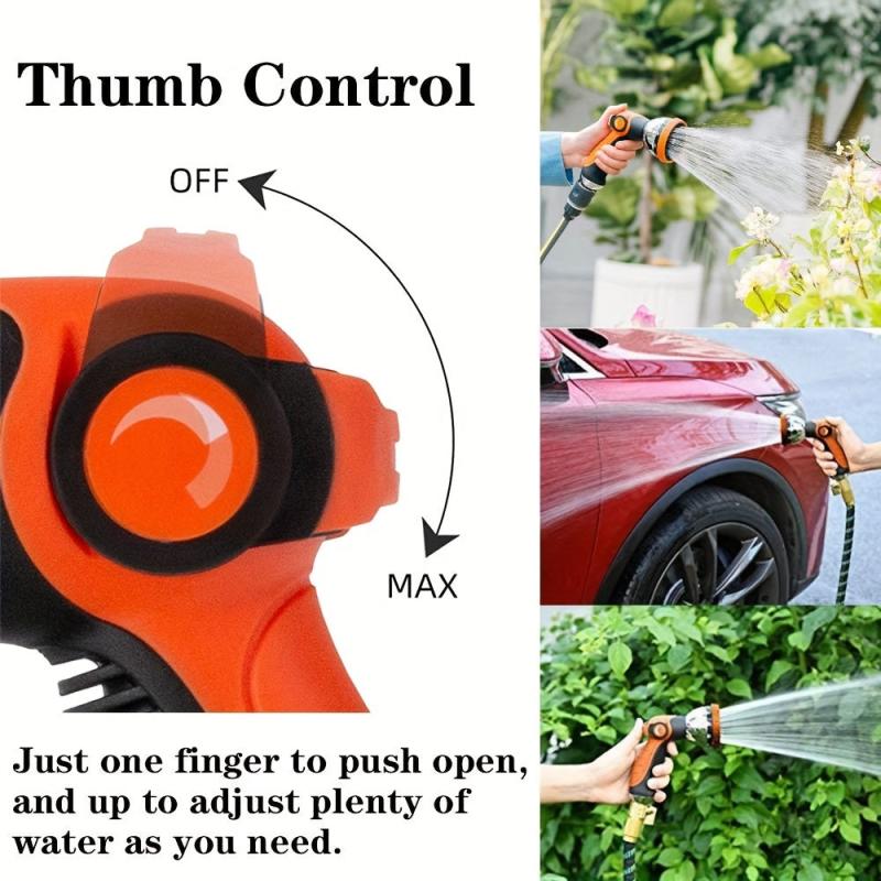 Heavy Duty Hose Sprayer With 10 Adjustable Modes