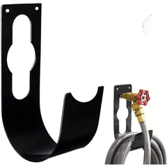 Heavy Duty Hose Holder Wall Mount Durable Garden Hose Hanger