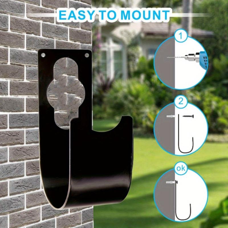 Heavy Duty Hose Holder Wall Mount Durable Garden Hose Hanger