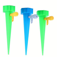 Automatic Drip Irrigation Spikes for Greenhouse Plant Watering