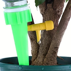 Automatic Drip Irrigation Spikes for Greenhouse Plant Watering