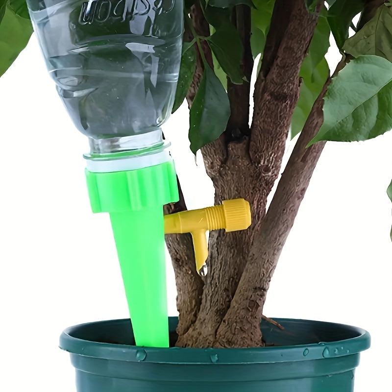 Automatic Drip Irrigation Spikes for Greenhouse Plant Watering