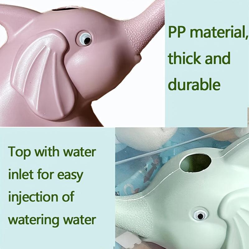 Long Mouthed Plastic Watering Pot Set 2L - Household Green Plant Potted Watering