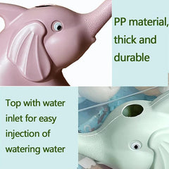 Long Mouthed Plastic Watering Pot Set 2L - Household Green Plant Potted Watering