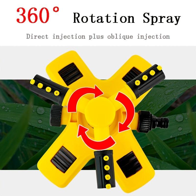 360 Automatic Rotating Sprinkler Head Watering Nozzle