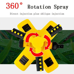 360 Automatic Rotating Sprinkler Head Watering Nozzle