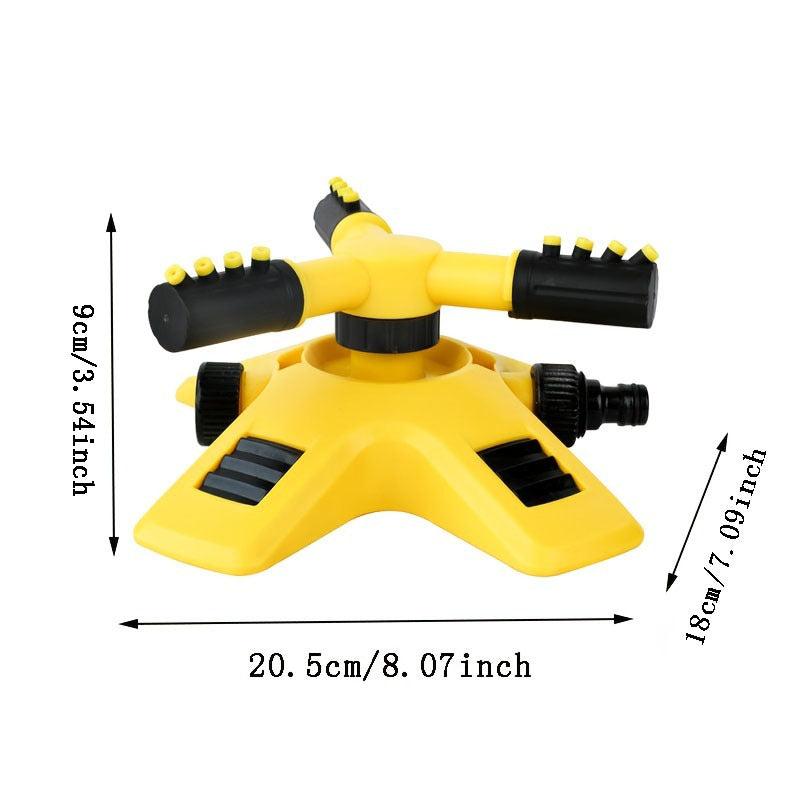 360 Automatic Rotating Sprinkler Head Watering Nozzle
