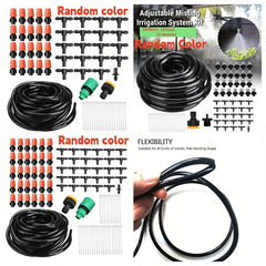 Adjustable Drip Irrigation Kit for Balcony Succulent Plants