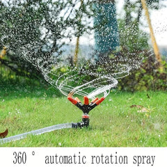 360 Degree Rotating Sprinkler for Garden Lawn Irrigation