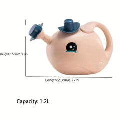Whale Shaped Garden Spray Bottle 1.2L