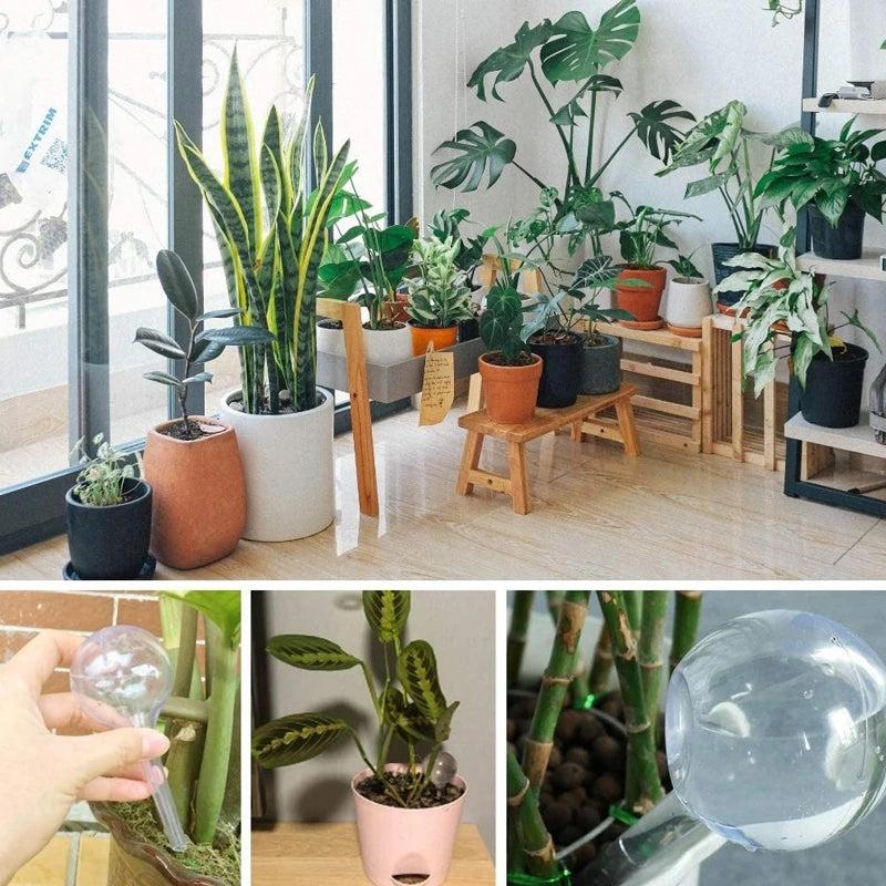 1pc Automatic Plant Watering Bulbs Self Watering Plastic Balls Garden Water Can
