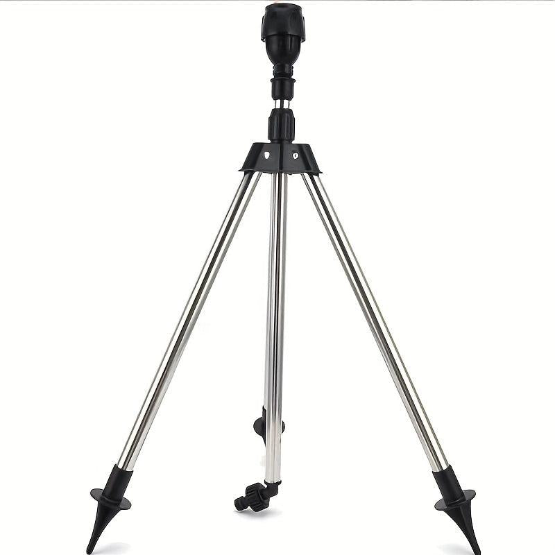 360 Rotary Sprinkler Head Tripod Telescopic Support Garden Watering Sprinkler