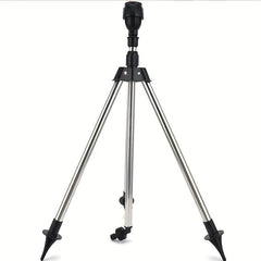 360 Rotary Sprinkler Head Tripod Telescopic Support Garden Watering Sprinkler