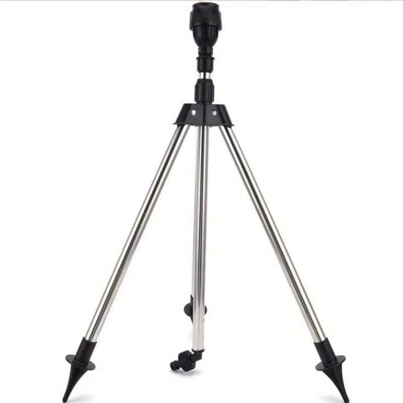 360 Rotary Sprinkler Head Tripod Telescopic Support Garden Watering Sprinkler