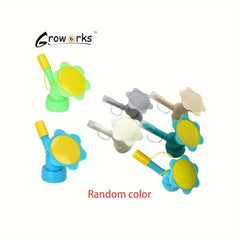 Groworks Watering Can 2 In 1 Plastic Sprinkler Nozzle Watering Cans Sprinkler