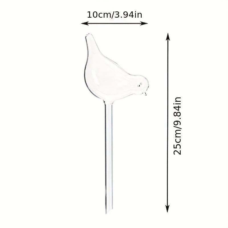 Automatic Plant Waterer Bird Shape Clear Plastic Aqua Bulbs