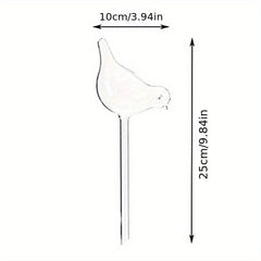 Automatic Plant Waterer Bird Shape Clear Plastic Aqua Bulbs