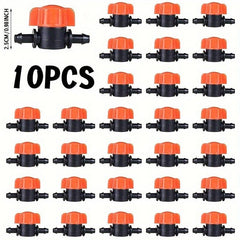 100pcs Adjustable Red Dripper Hair Tube Small Red Hat Nozzle