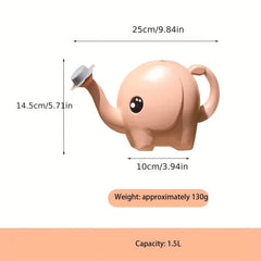 Elephant Shaped Watering Can for Garden and Home Planting