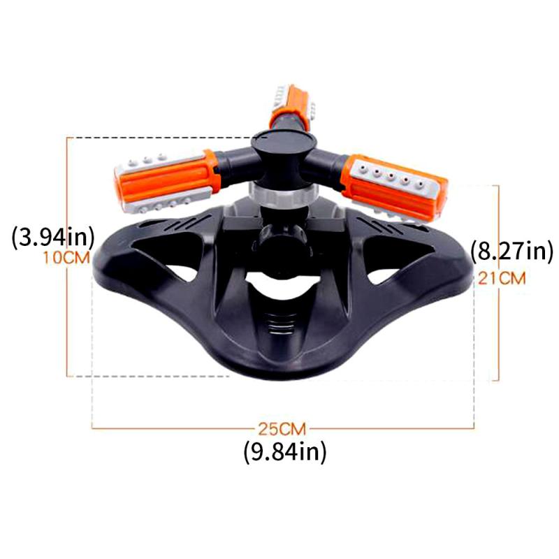 360 Rotary Nozzle Automatic Sprinkler System for Lawns and Gardens