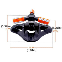 360 Rotary Nozzle Automatic Sprinkler System for Lawns and Gardens