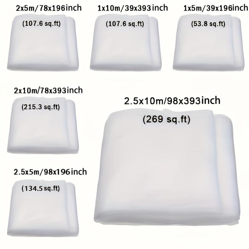 60 Mesh Insect Protection Net Flowers Cover for Greenhouse Garden