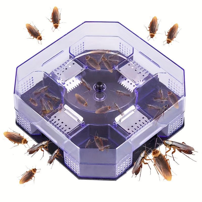 Reusable Cockroach Box Trap Safe for Family and Pets