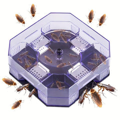 Reusable Cockroach Box Trap Safe for Family and Pets