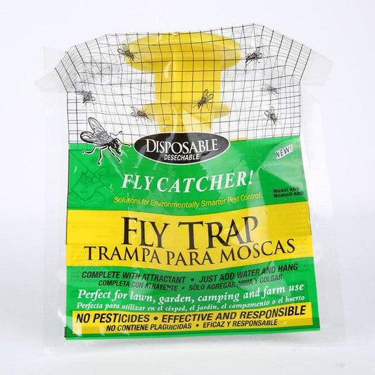 Disposable Outdoor Fly Trap Bag - Eliminate Flies Instantly