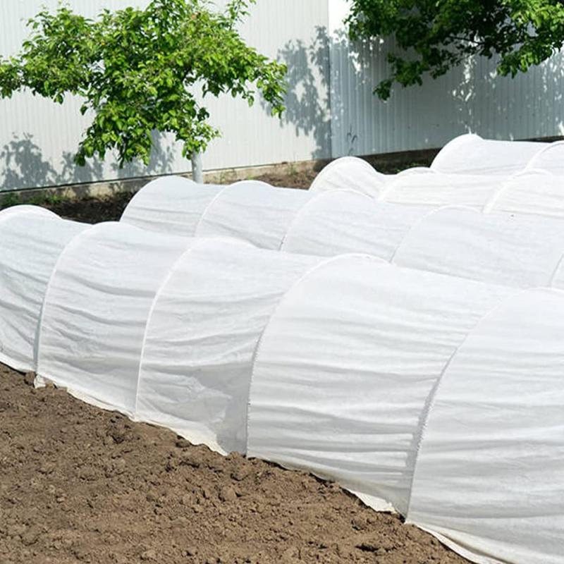 Greenhouse Plant Protection Bracket Set with Fiber Rod Insect Net Arch