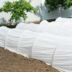 Greenhouse Plant Protection Bracket Set with Fiber Rod Insect Net Arch