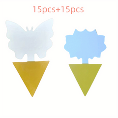 Yellow Sticky Bug Traps, Non Toxic, Odorless