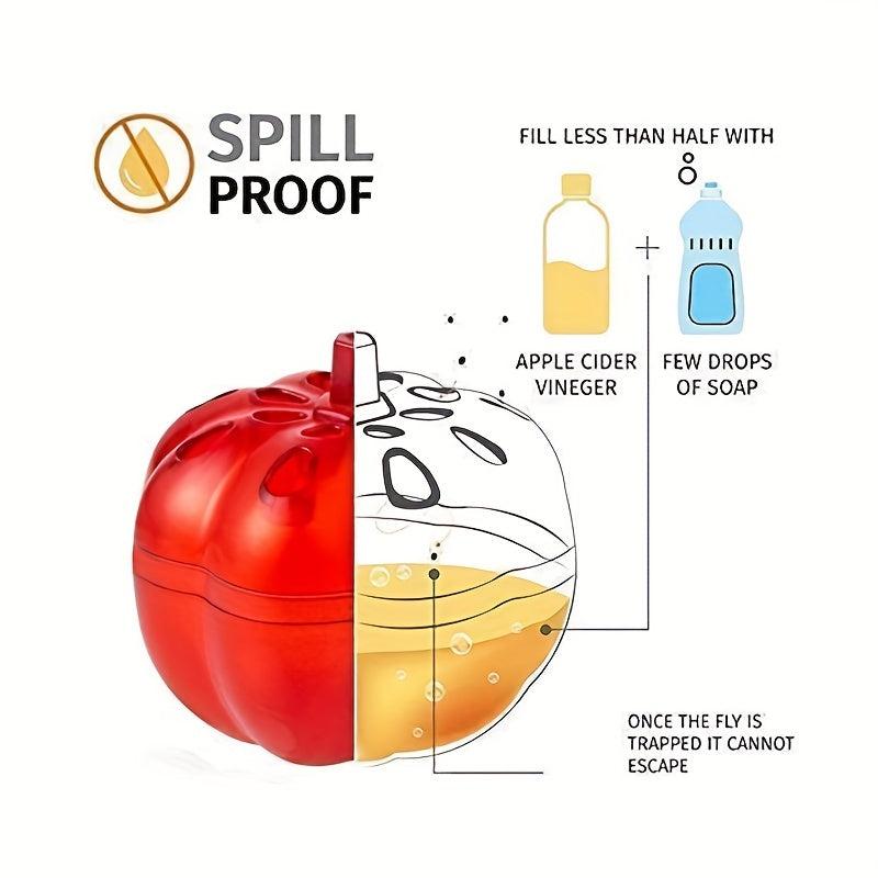 Gnat Killer Indoor Trap Catcher for Kitchen Home Fruit Fly Traps Indoors Pest