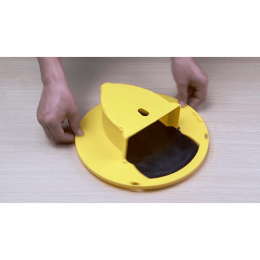Mouse Trap Bucket Catch Auto Reset Humane or Lethal Rat Trap 5 Gal