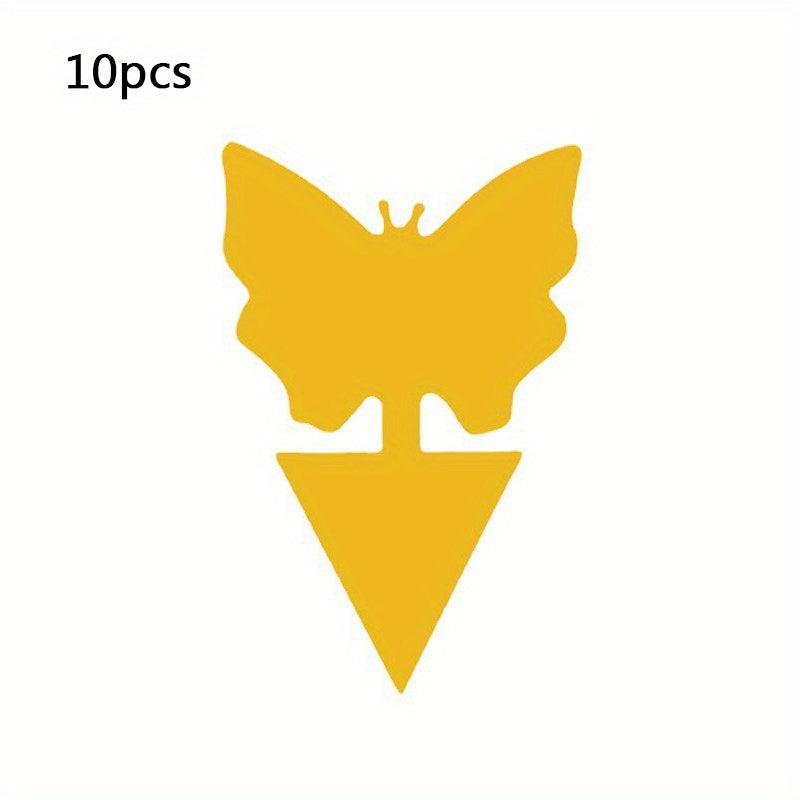 10pcs Armyworm Board Double Sided Yellow Insect Butterfly Flower Armyworm Board