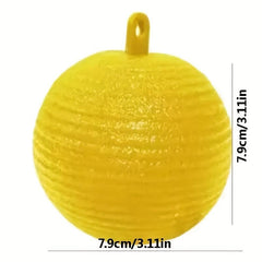 8pcs Hanging Pumpkin Shape Fly Trap Pest Repeller Sticky Trap