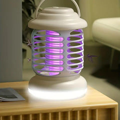 Portable Silent Mosquito Catcher with LED Lamp Rechargeable Mosquito Killer