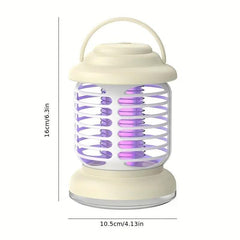 Portable Silent Mosquito Catcher with LED Lamp Rechargeable Mosquito Killer
