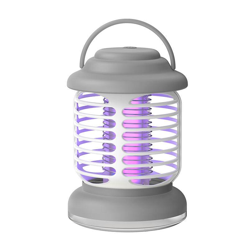 Portable Silent Mosquito Catcher with LED Lamp Rechargeable Mosquito Killer