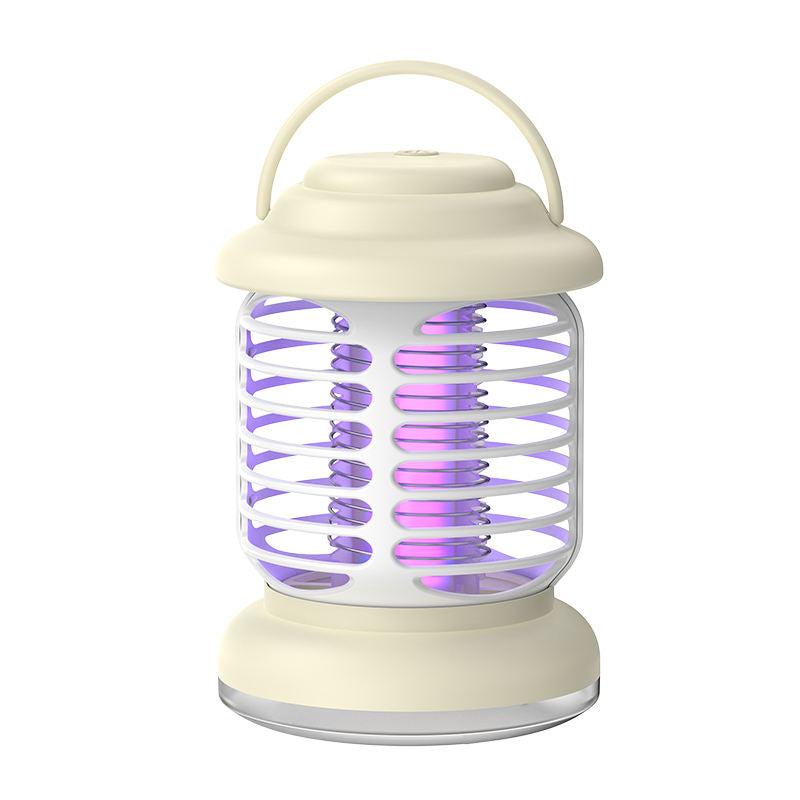 Portable Silent Mosquito Catcher with LED Lamp Rechargeable Mosquito Killer