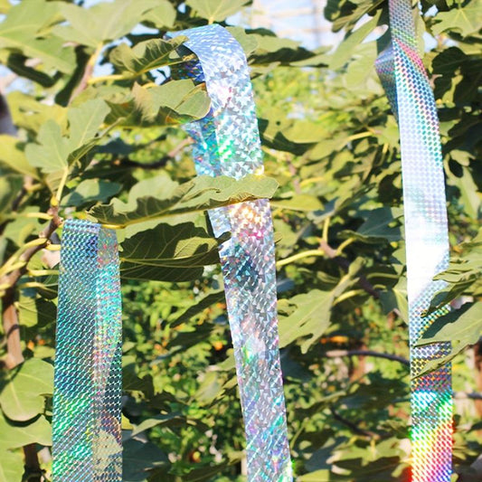 Reflective Bird Repellent Ribbon for Farmland - Double Sided Design