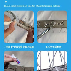 Stainless Steel Anti-Bird Base with 12 Needles - Crow and Woodpecker Deterrent